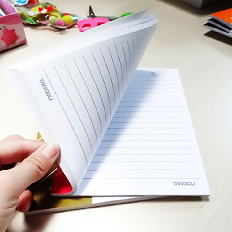 10 PCS 30 Pages A5 Soft Cover Diary Notebook Office Supply, Random Color Delivery, 30 Pages