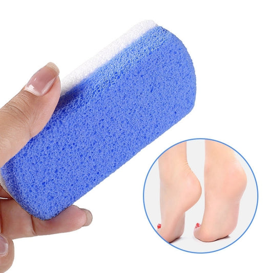 037 Double-color Grindstone Foam Glass Foot Rub, Color Random Delivery, 037
