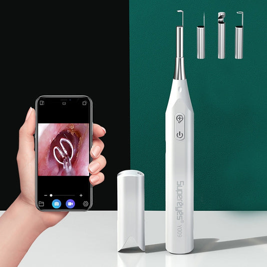Supereyes Y009 Visual Ear Pick Acne Cleaning Microscopic Magnifying Mirror Endoscope, Y009