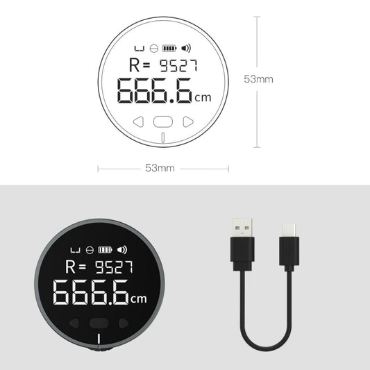 Original Xiaomi Youpin Duka Electronic Ruler Portable Rangefinder LCD Screen Digital Ruler, Digital Ruler