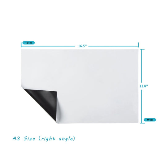 A3 PET Magnetic Soft Whiteboard Message Board Refrigerator Magnet, Size: 29.7cm x 42cm, A3