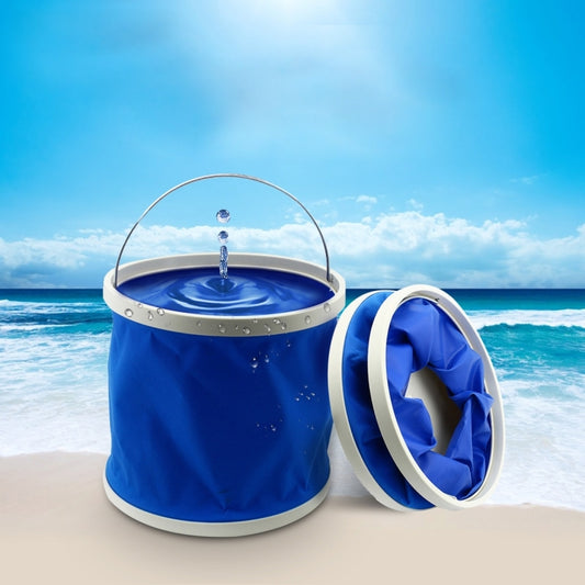 KANEED 11 Liter/2.9 Gallon Oxford Cloth Scalable Foldable Convenient Water Bucket for Camping/Car Washing/ Fishing/Hiking/Beach, Random Color Delivery, Scalable Foldable Convenient Water Bucket, UK Stock Scalable Foldable Convenient Water Bucket