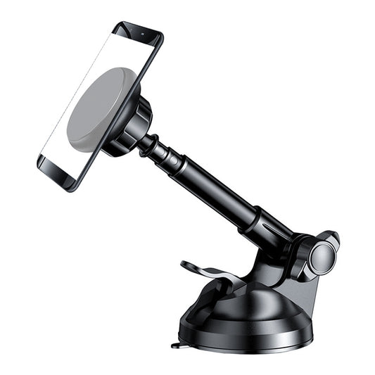 Universal Magnetic Retractable Rotating Car Mobile Phone Holder, Magnetic Retractable Rotating Phone Holder