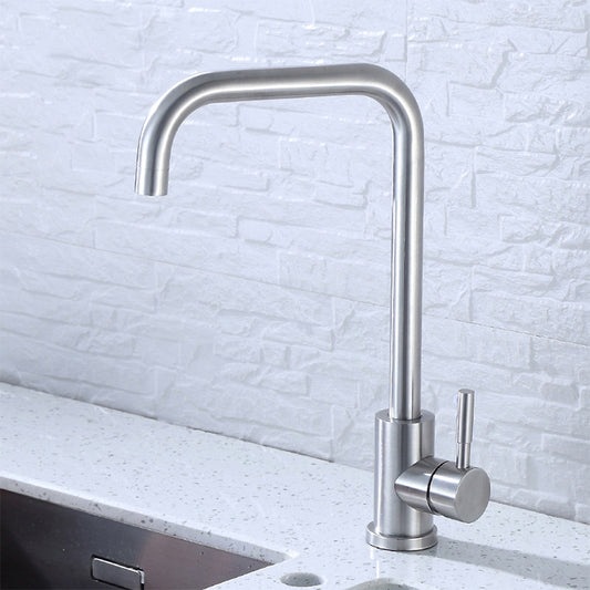 304 Stainless Steel Rotatable Faucet Sinks Cold And Hot Water Tap, Cold And Hot Water Tap