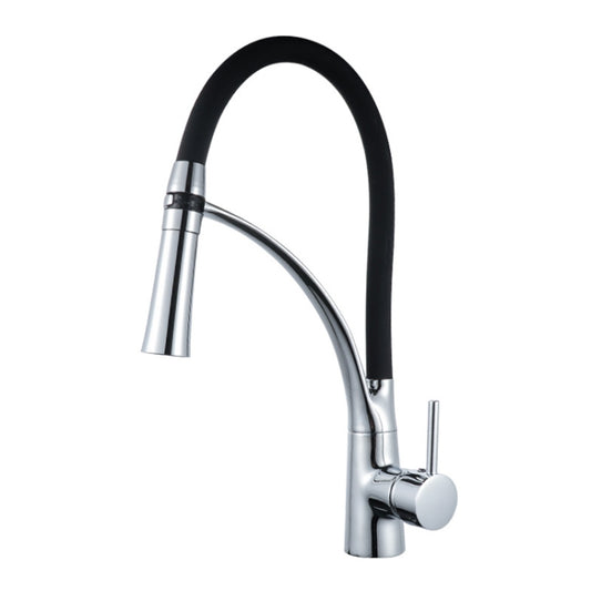 Kitchen Pull-out Faucet Hot Cold Home Retractable Rotating Faucet, Pull-out Faucet