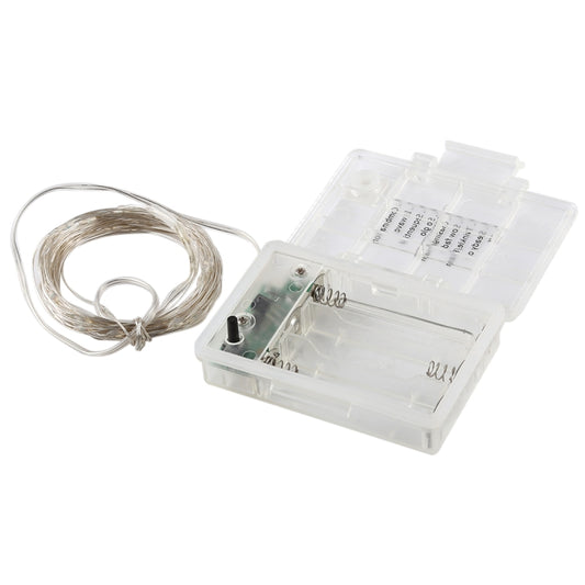 50 LEDs 3 x AA Batteries Box Fairy Lamp Decorative Light with Remote Control, DC 5V, White Light/Remote Control, Warm White/Remote Control, Blue Light/Remote Control, Colorful Light/Remote Control