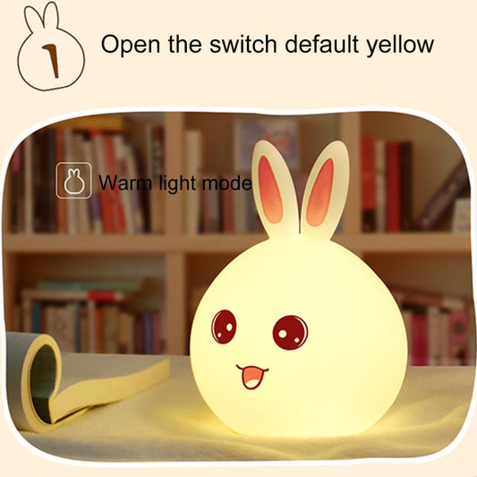 Creative 7-color Discoloration USB Charging