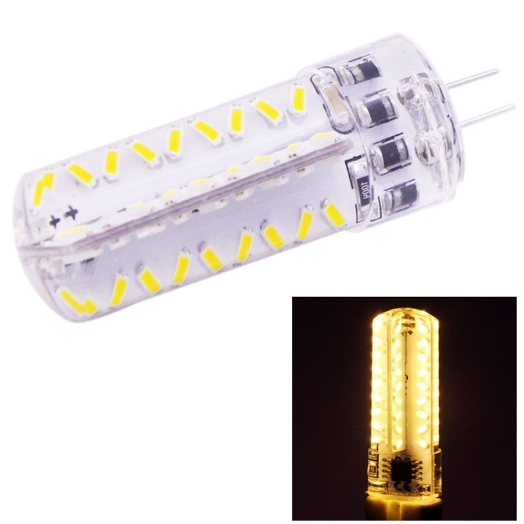 72 LED SMD 3014, Adjustable Brightness, AC 110V, G4 110V White Light, G4 110V Warm White