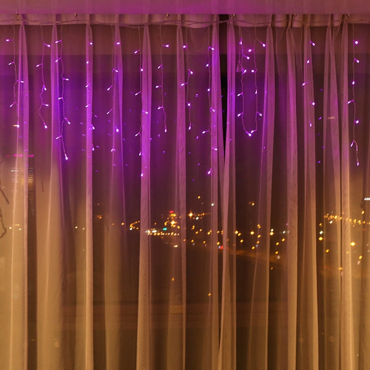 96 LEDs Little Ice Bars String Light with End Joint & Multi-function Controller, EU Plug, AC 220V, 3.5m Red Light EU Plug, 3.5m White Light EU Plug, 3.5m Warm White EU Plug, 3.5m Yellow Light EU Plug, 3.5m Blue Light EU Plug, 3.5m Colorful Light EU Plu...