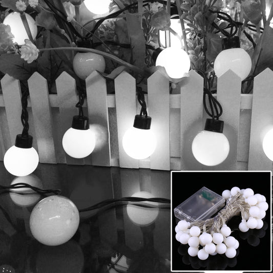 40 LEDs 3 x AA Batteries Powered String Light with 3-Modes, DC 4.5V, 4m White Light, 4m Warm White, 4m Blue Light, 4m Colorful Light, 4m Green Light, 4m Purple Light, 4m Red Light