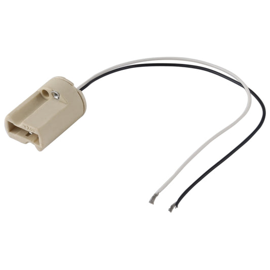 G9 Ceramic Lamp Base Socket Halogen Lamp Holder, Cable Length: 20cm, G9