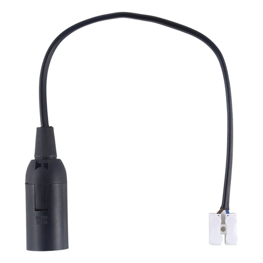 E14 Lamp Socket Base Holder with Electrical Wire Cable, Cable Length: 28cm, E14