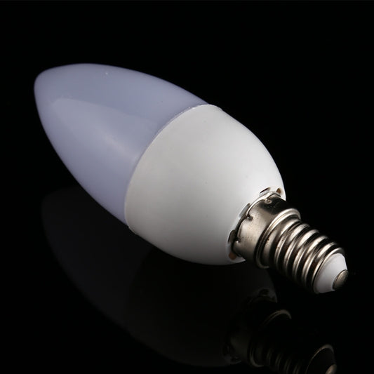 3W 3000K E14 2835 8LEDs Pointed LED Energy Saving Bulb, Light Color: Warm White, 110-220V, Warm White
