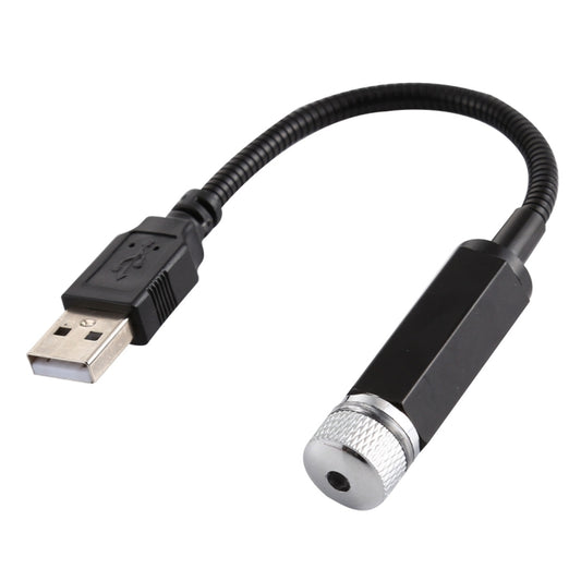 USB Interface Household and Car 360-degree Bending Atmosphere Light, Light Color: Red, Light Color: Red