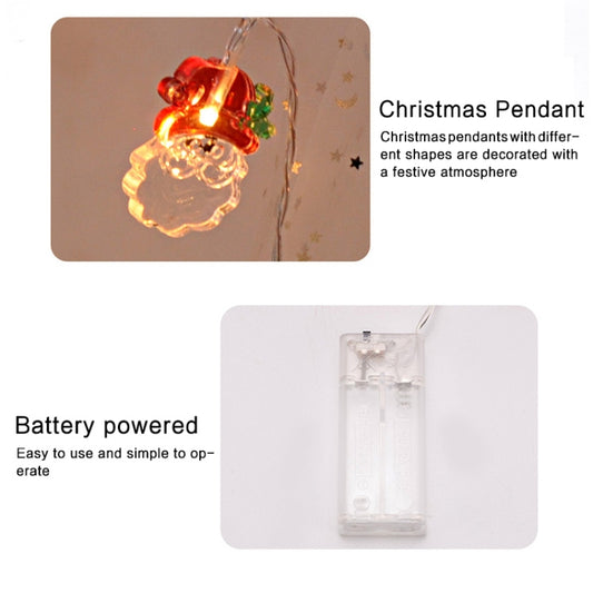 1.5m 10 Lights Christmas Tree LED Decorative Light String, Christmas Tree