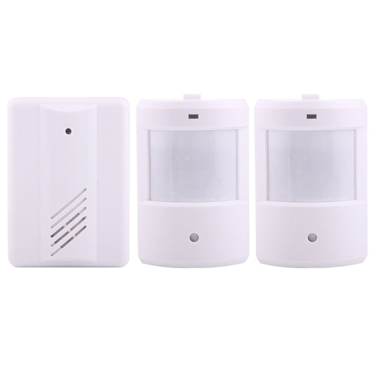 YF-0156 1 to 2 Good Safe Wireless Electro Guard Watch Remote Detective System Kit for Home Office, 1 x Receiver + 2 x Detector, YF-0156