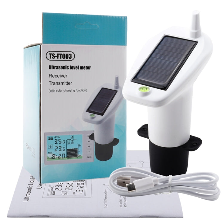 TS-FT003 Solar Charging Ultrasonic Liquid Level Meter, TS-FT003