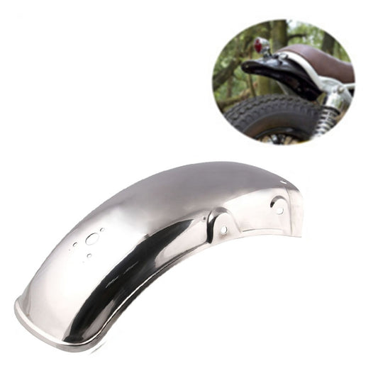 MB-WE019 Motorcycle Modified Stainless Steel Rear Mudguards Rear Tire Fender for Suzuki GN125 / GN250, For Suzuki GN125 / GN250