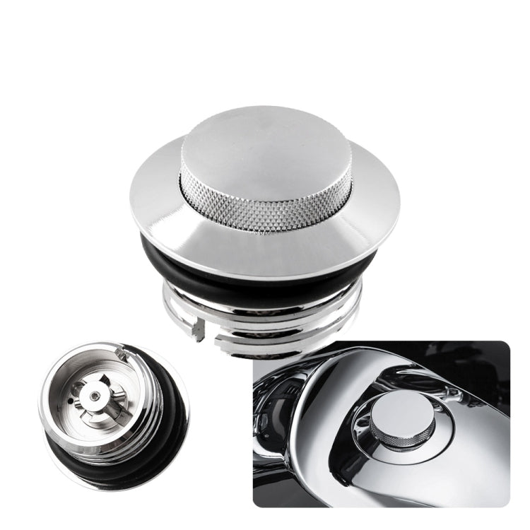 Motorcycle Flush Pop-up Gas Cap with O-ring for Harley Davidson