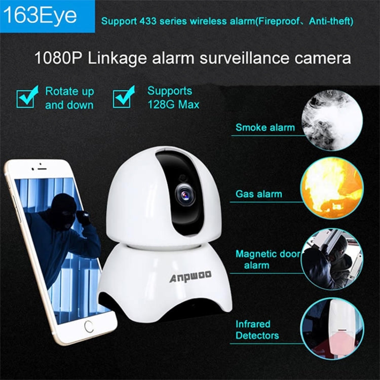 Smart Wi-Fi monitor camera with alarm features callouts and infrared detection