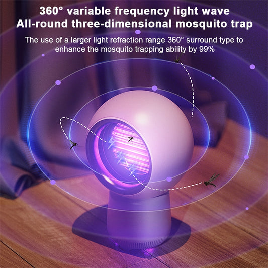 MM026 2W There Are Star People Electric shock Mosquito Killer Lamp