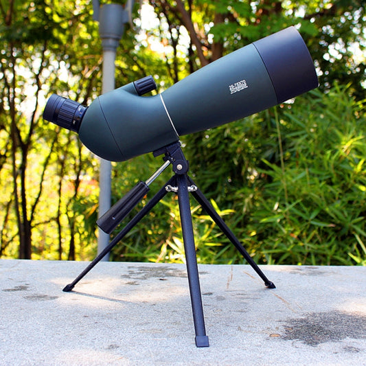 Maifeng 25-75x70 Professional High Definition High Times Outdoor Zoom Monocular Astronomical Telescope, 75x70