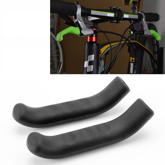1Pair Universal Type Bicycle Brake Silicone Protection Covers, Brake Covers Black