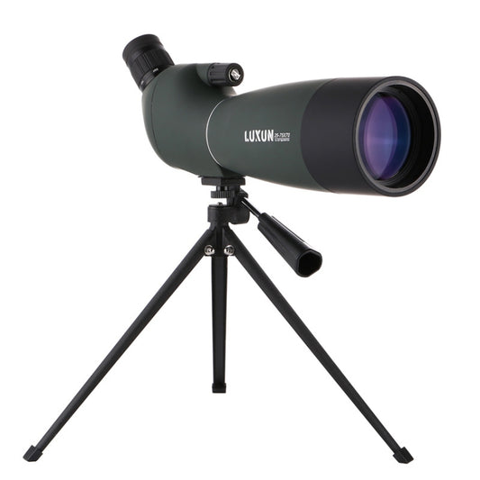 LUXUN 25-75x70 Outdoor High-definition Night Vision Bird Watching Astronomical Telescope, 25-75x70