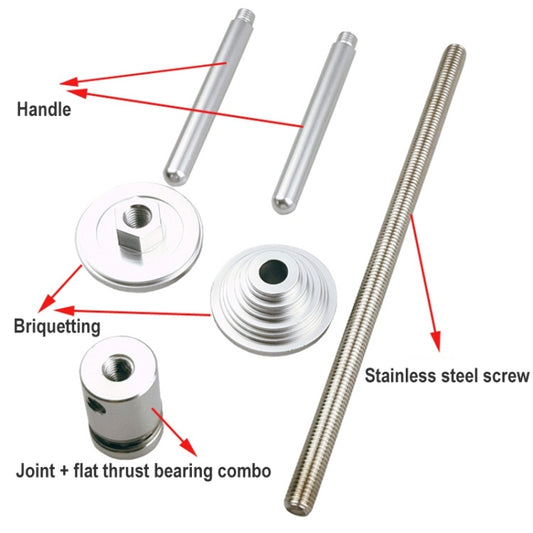 BIKERSAY BT040B Bike Axle Cente Press-In Shaft Static Installation Disassembly Tool, BT040B