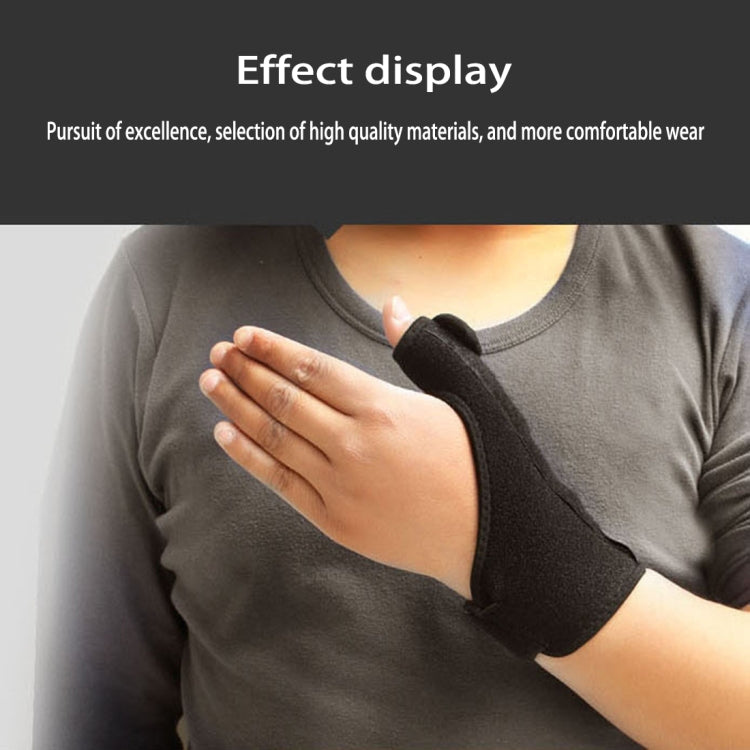 Spring Steel Thumb Wrist Sprain Protector Sports Finger Protective Case, Steel Thumb Case