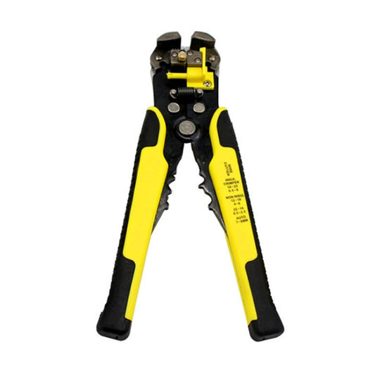 0.25-6.0mm Multi-function Wire Stripper + Carbon Steel Crimping Pliers + Storage Bag Tools Set, 0.25-6.0mm Stripper