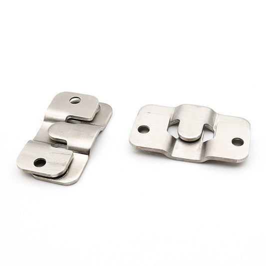 30 PCS Stainless Steel Picture Frame Hanging Code Mirror Fastener, Size: S, S 30 PCS