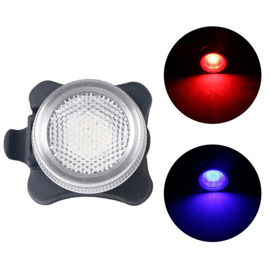 COB Lamp Bead 160LM USB Charging Four-speed Waterproof Bicycle Headlight / Taillight Set, Red Blue Light Dimming 650MA, Red Blue Light Dimming