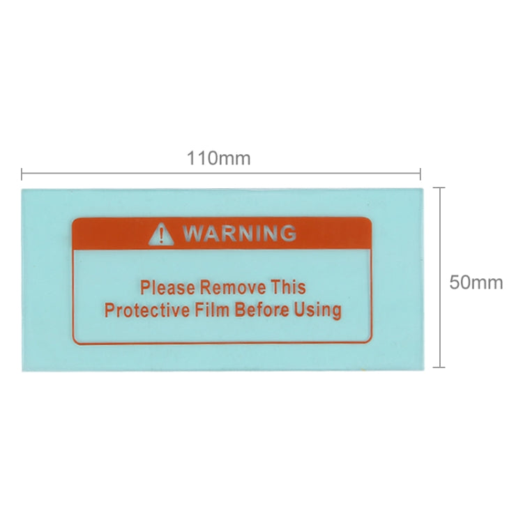 5 PCS Solar Automatic Dimming Welding Helmet Mask Cover PC Protector, Size : 110 x 50mm Right Angle, Size : 110 x 50mm