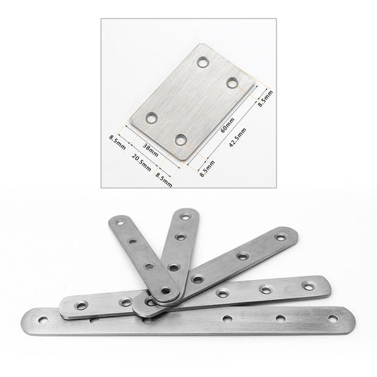 40 PCS Stainless Steel Connection Code Straight Connecting Piece, Number: 12, 12