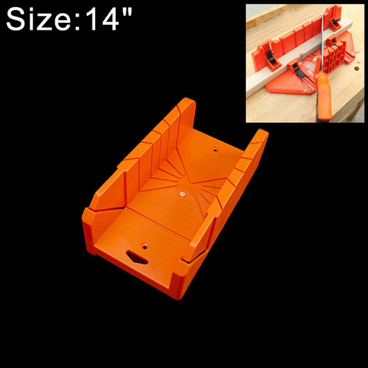 14 Inch Thicken Miter Saw Cabinets Multi-function Woodworking Hand Tools Home DIY Wood Working Hand Saws Clamped Box, 14 Inch Thicken