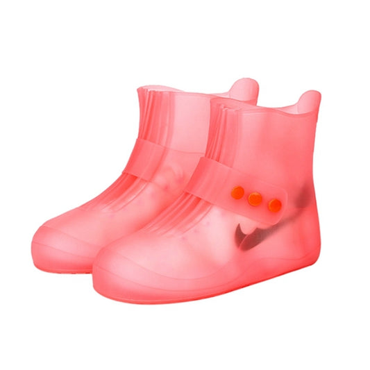 Fashion Integrated PVC Waterproof Non-slip Shoe Cover with Thickened Soles Size: 38-39, Size: 38-39