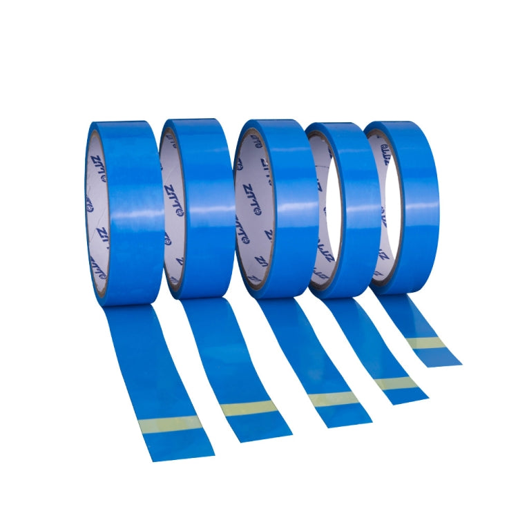 ZTTO 35mm blue bicycle tire liner tape set with multiple rolls and loose strips