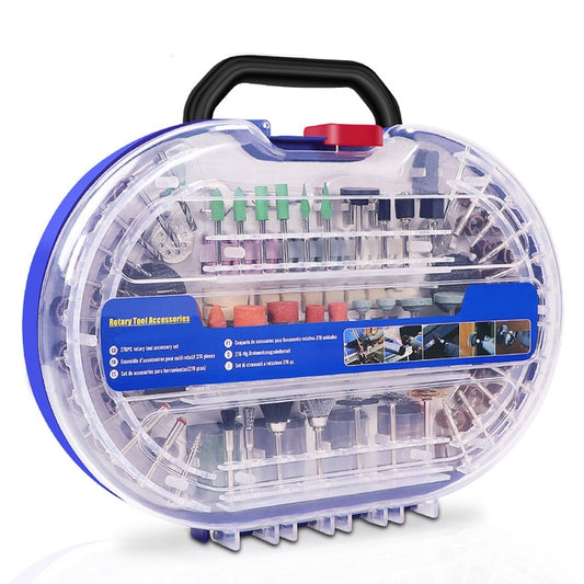 276 PCS/Set Hilda KSDMPJ-3 Polishing Rotary Tool Bit Set Electric Grinding Accessories, 276 PCS/Set
