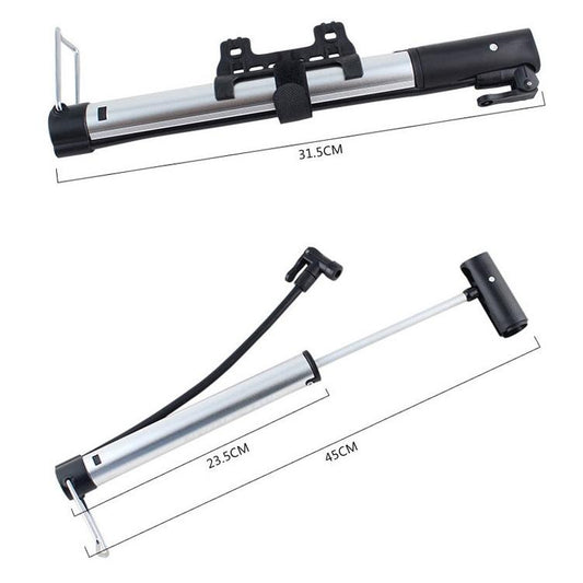 HONOR MP3128 Mini Portable Bicycle Aluminum Alloy Inflatable Cylinder Air Pump, MP3128