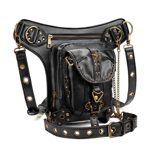 HG062 Star Decoration One-shoulder Bag Cross-body Bag Waist Bag for Ladies, Size: 34 x 30cm, 34 x 30cm Star Decoration