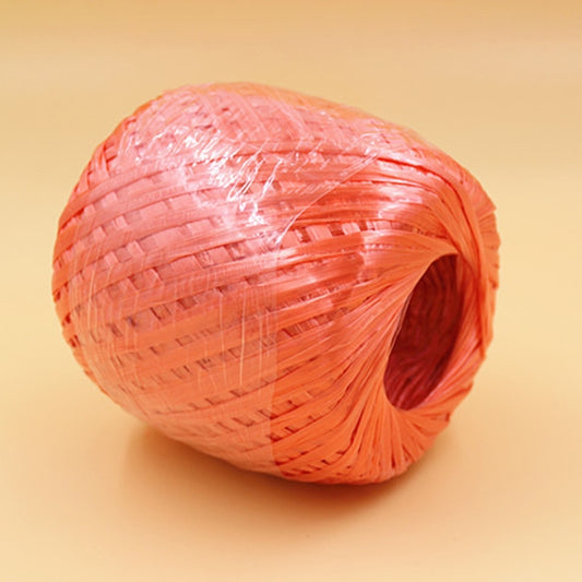 Plastic Strapping Packing Rope Tear Film Straw Rope, Random Color Delivery
