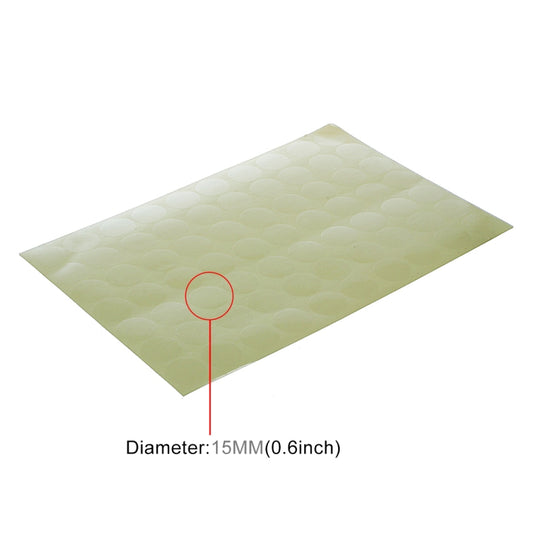 10000 PCS Transparent Round Shape Self-adhesive Sealing Sticker, Diameter: 15mm, Diameter: 15mm