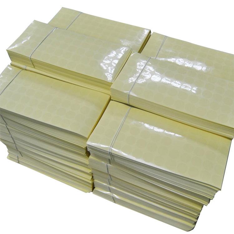 10000 PCS Transparent Round Shape Self-adhesive Sealing Sticker, Diameter: 20mm, Diameter: 20mm