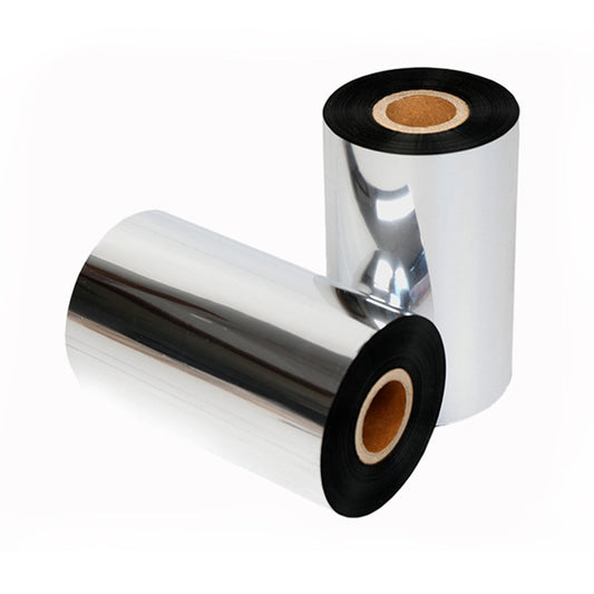 2 PCS Wax-based Printer Coated Paper Barcode Ribbon, Size: 5cmx300m, Size: 5cmx300m