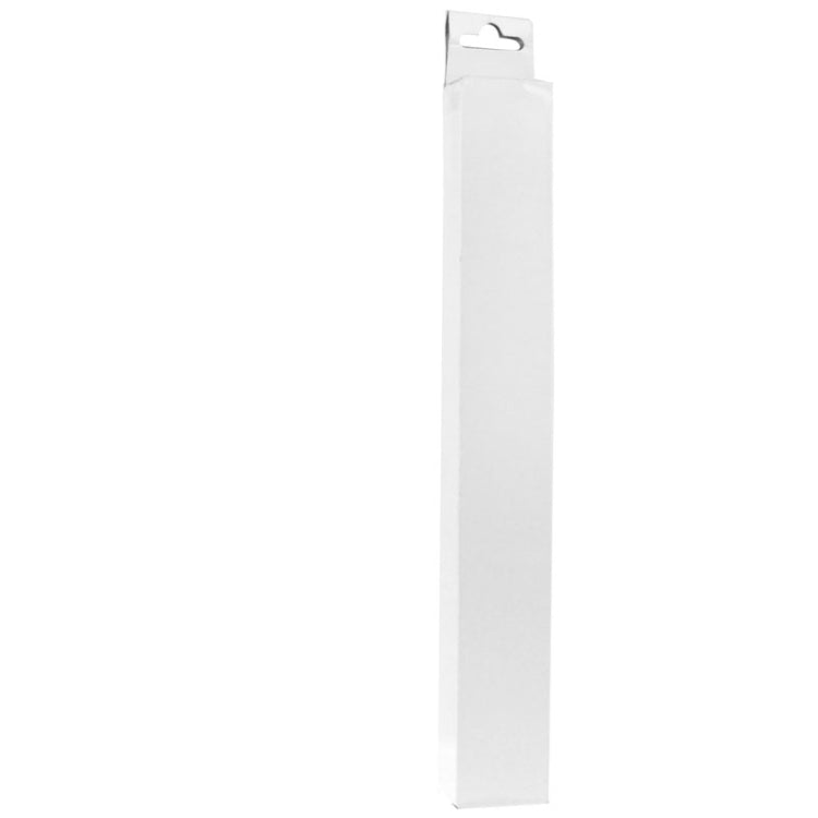 Thermometer protective storage sleeve packaging, white retail pack