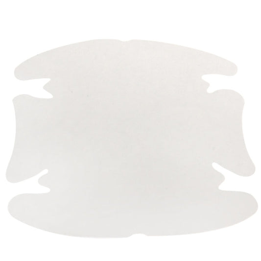 Transparent car door handle protective film, uncut adhesive sheet