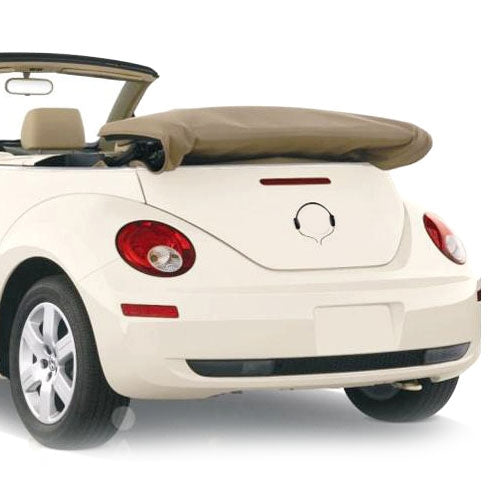 Headphone Pattern Auto Emblem Logo Decoration Car Sticker, Size: 16cm x 16cm (approx.)