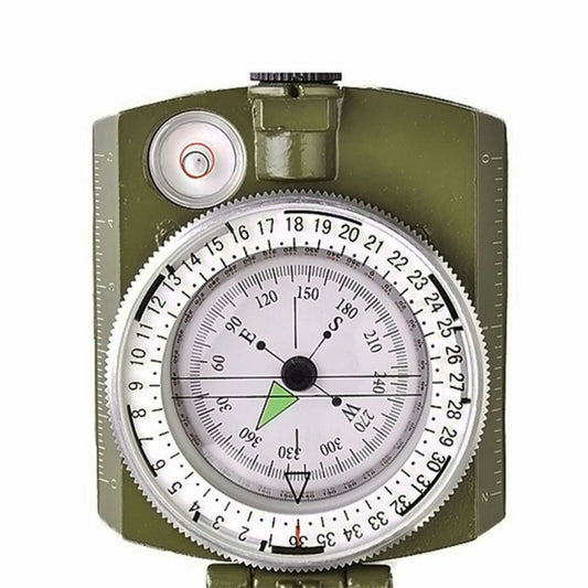 GoldGood DC60-2A Outdoor Multi-function Military Travel Geology Pocket Prismatic American Compass with Luminous Display(Army Green), DC60