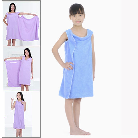 Magic Towel Bath Towel Clothes Beach Towel Dress for Children, Size: 130 x 60cm, Children Towel